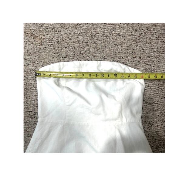 Altar'd State White Strapless Mini Bow Back Dress - Picture 6 of 12